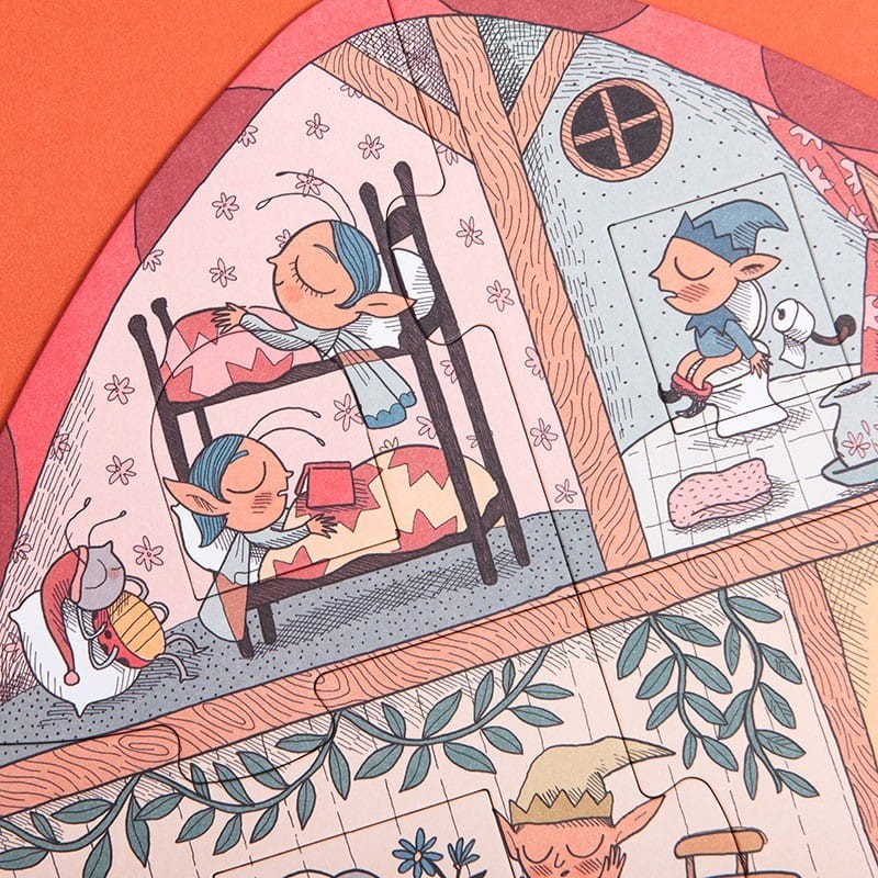Dwustronne puzzle Słodkich snów Sweet Dreams Londji
