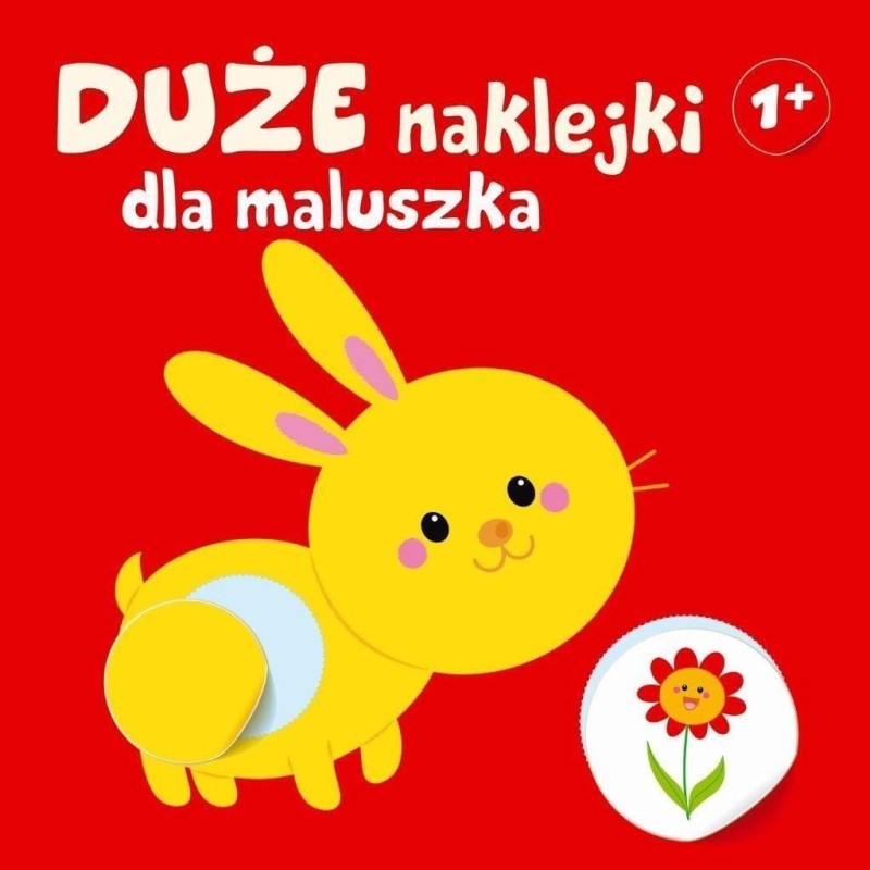 Duże naklejki dla maluszka. Królik