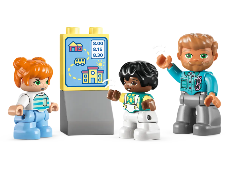 Żółty autobus zestaw klocków Lego Duplo 10988