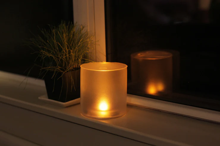 Luci solarna świeca Solar Inflatable Candle