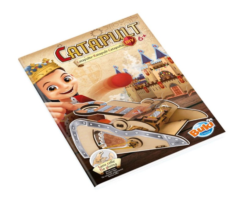 Katapulta średniowieczna zestaw elementów DiY Buki