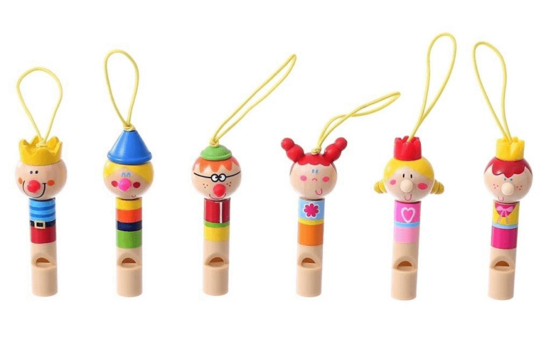Drewniany Gwizdek Ludziki 1 szt.- Askato