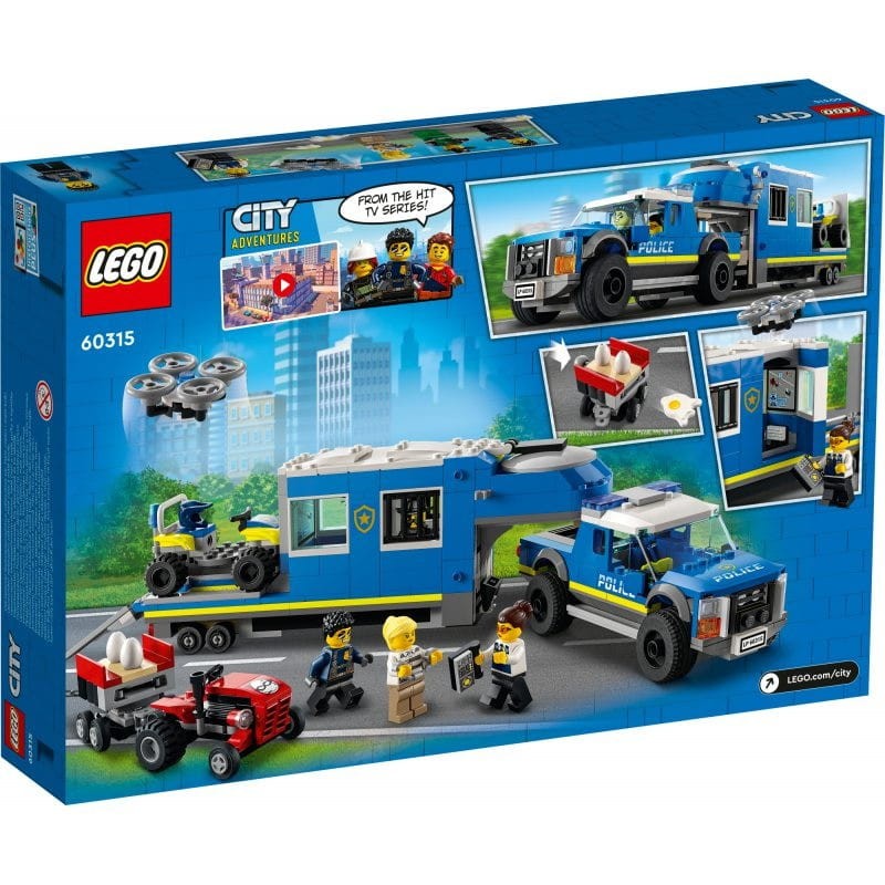 Klocki Lego City 60315 Mobilne centrum dowodzenia policji - Lego