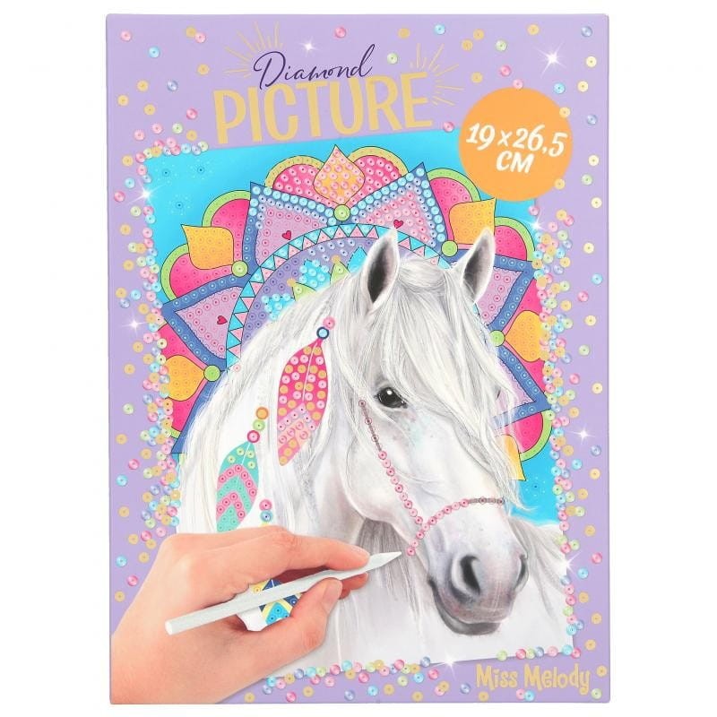 Obraz do wyklejenia diamencikami Konie Diamond Picture - Miss Melody