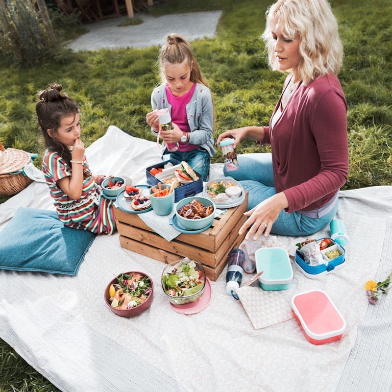 Śniadaniówka z Widelcem Lunchbox Kosmos Campus - Mepal