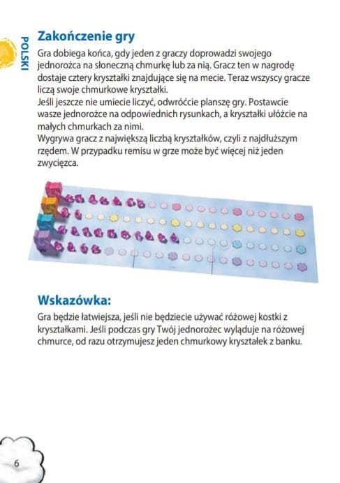 Gra Planszowa Jednorożce w chmurkach - Haba