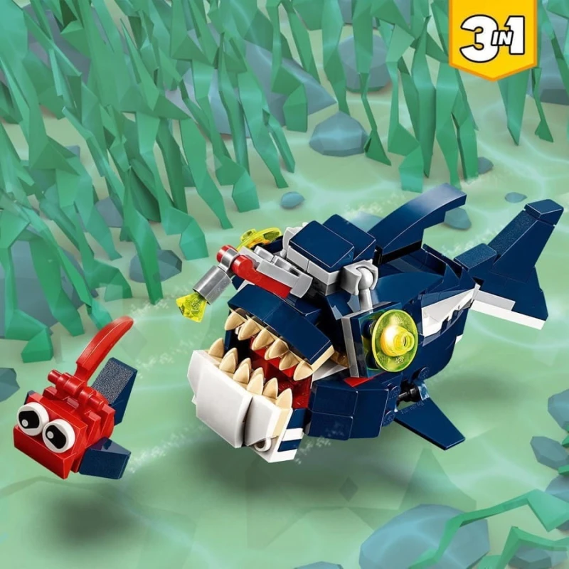 Klocki Lego Creator 3 w 1 Morskie stworzenia 31088