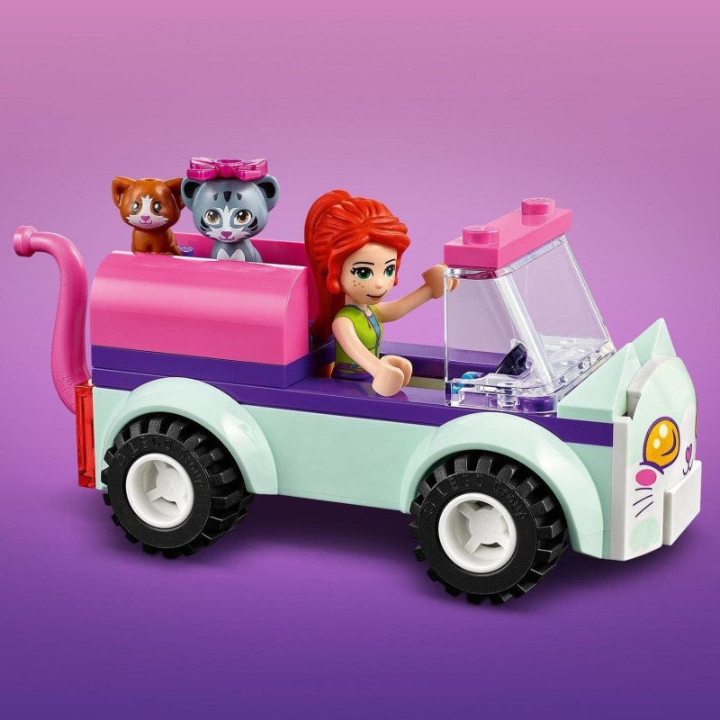 Klocki LEGO Friends Samochód do pielęgnacji kotów 41439