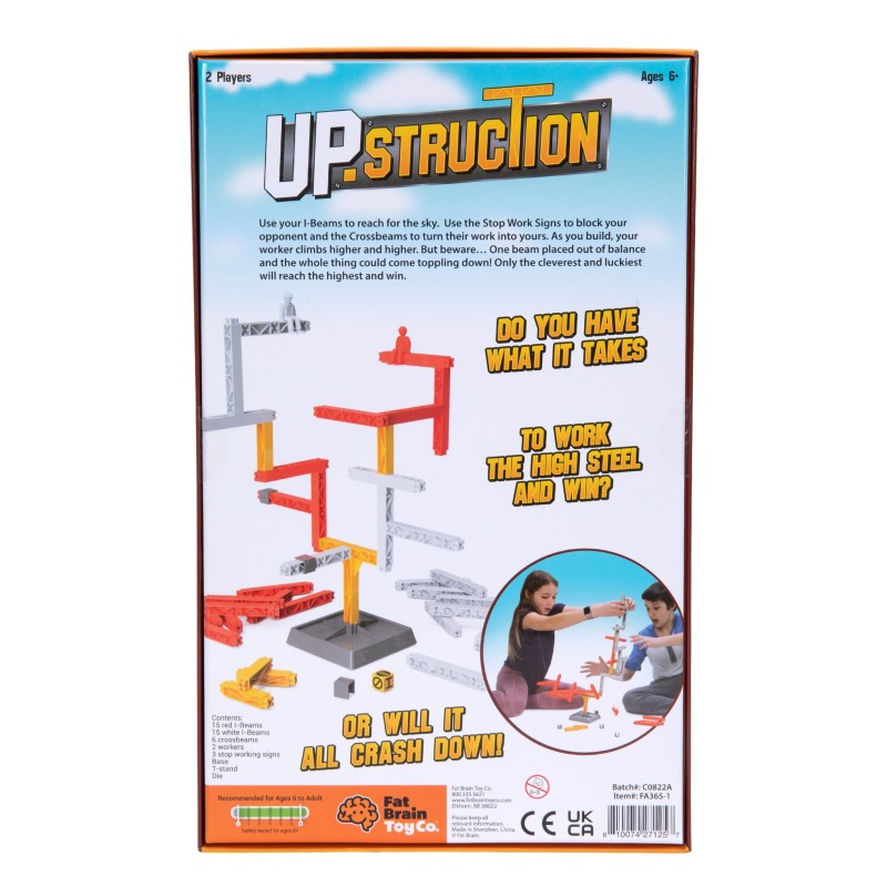 Gra strategiczna do góry UpStruction - Fat Brain Toys