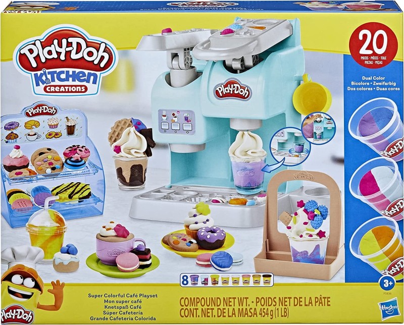 Play-Doh Ciastolina Superkolorowa kawiarnia Hasbro