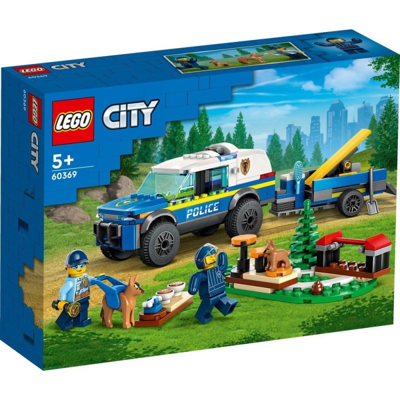 Klocki Lego 60369 Szkolenie psów policyjnych w terenie
