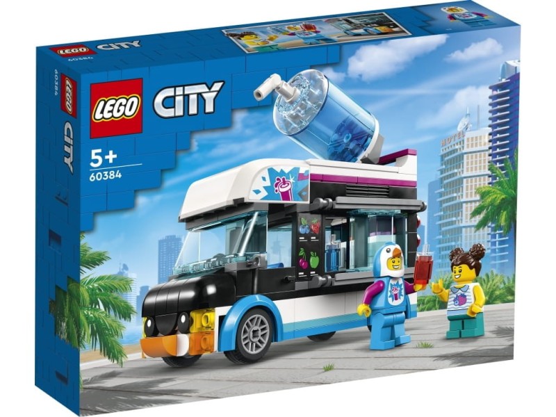 Klocki Lego Pingwinia furgonetka ze slushem 60384