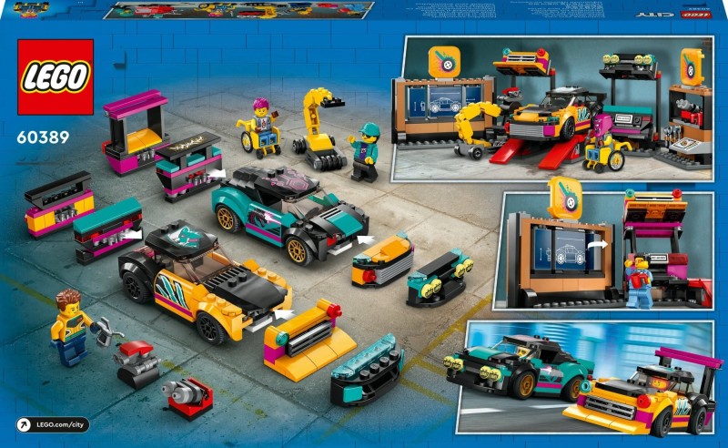 Lego Warsztat tuningowania samochodów 60389