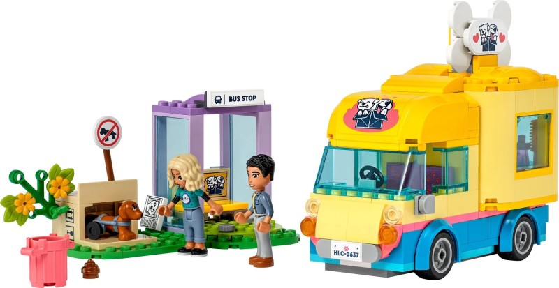 Lego Friends  Furgonetka Ratunkowa dla Psów 41741