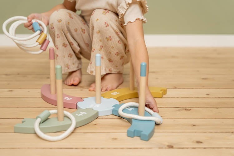 Gra rzucanie Obręczami Ring Toss - Little Dutch