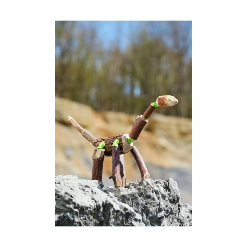 Łączniki do Drewna Terra Kids Connectors Dinozaur - Haba