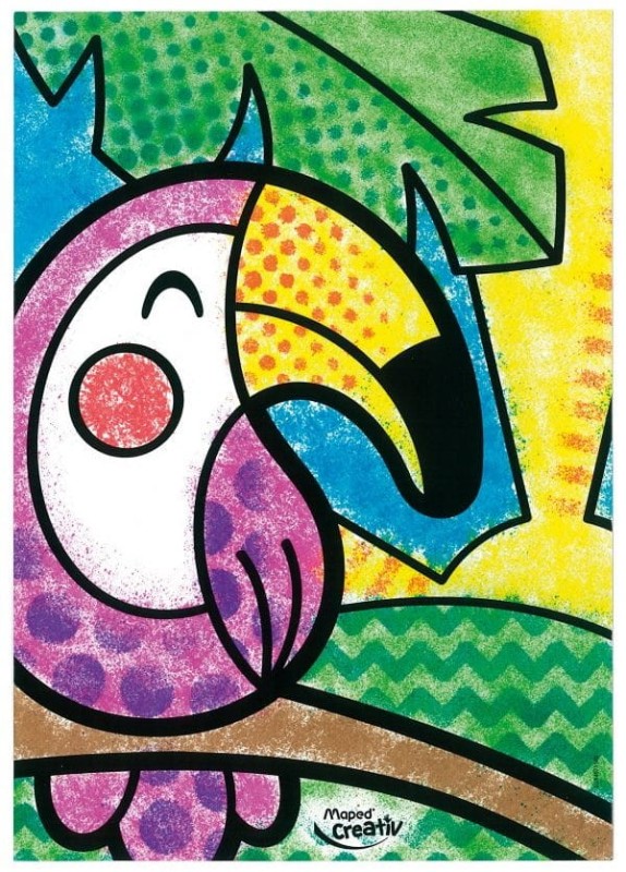 Dmuchane Pisaki z Szablonami Blowpen Art - Maped
