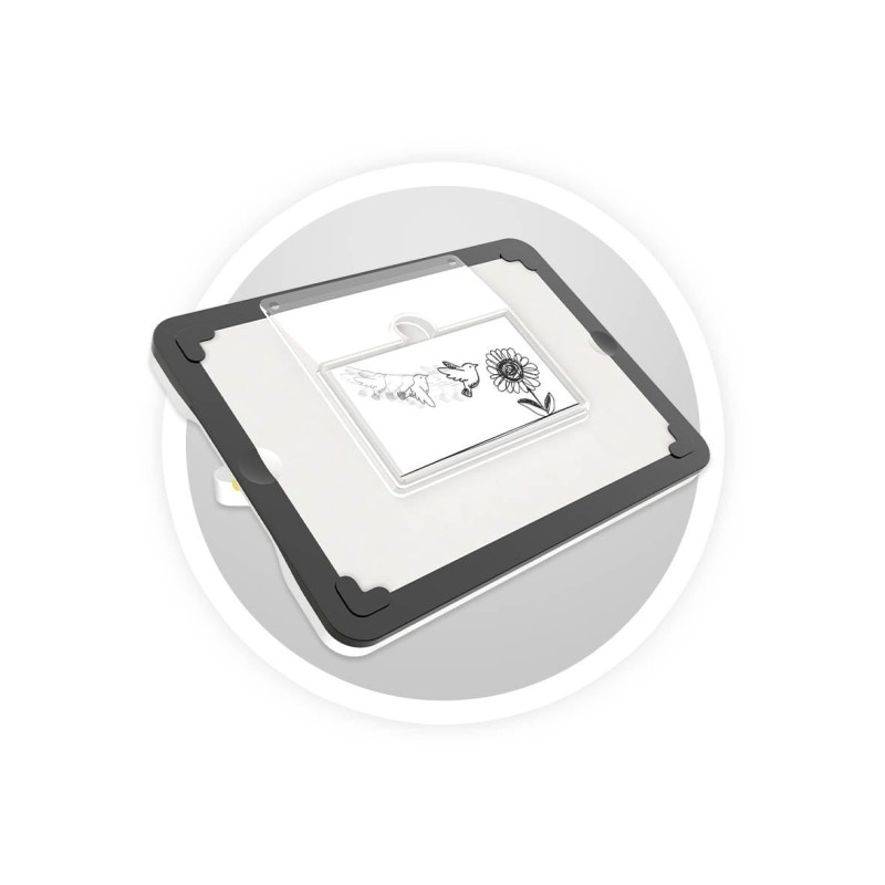 Tablet dla Dzieci do Rysowania Podświetlany 3w1 Buki