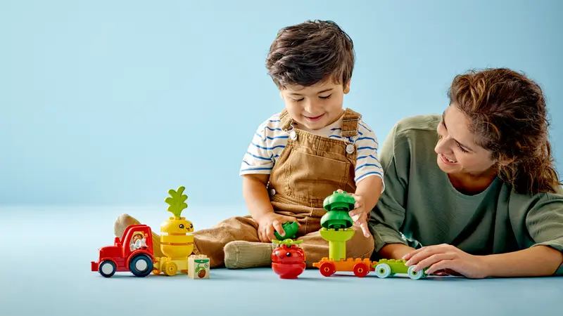 Lego Duplo Traktor z warzywami i owocami 10982