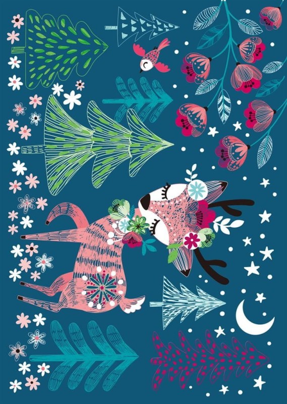 Duże Wydrapywanki Tajemniczy Ogród 15 szt. Scratch - Avenir