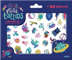 Zmywalne Tatuaże dla Dzieci Gwiazdozbiór - Auzou