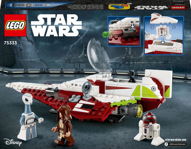 Lego Star Wars Myśliwiec Jedi Obi-Wana Kenobiego 75333