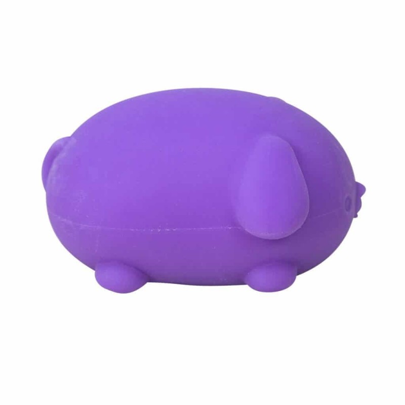 Sensoryczny gniotek Piesek Fioletowy Needoh Schylling