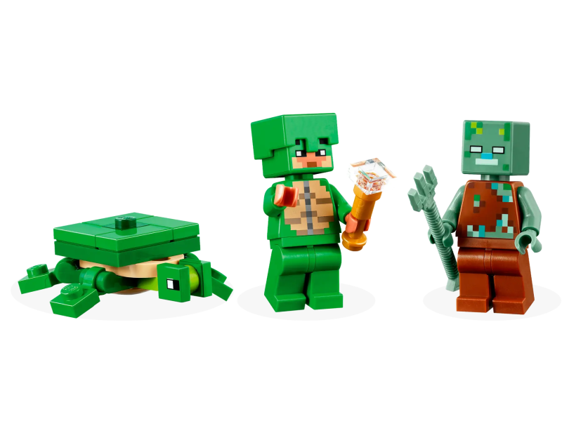 Domek na plaży żółwi Lego Minecraft 21254