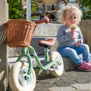 Puky Rowerek Biegowy z koszykiem - LR M CLASSIC 4094 różowy