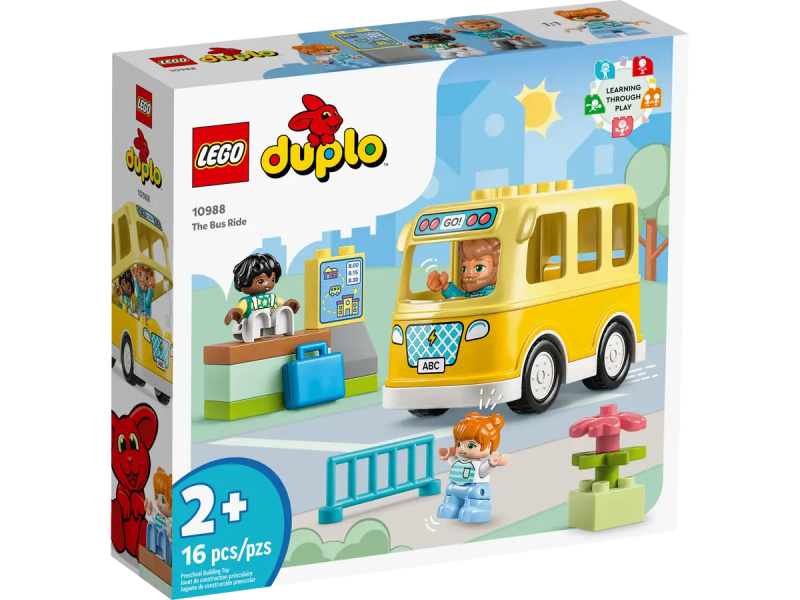 Żółty autobus zestaw klocków Lego Duplo 10988