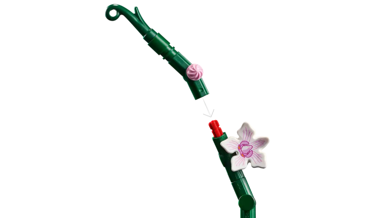 Orchidea kwiaty Lego Icons 10311