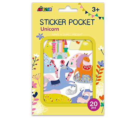 Naklejki Unicorn 20 szt. - Avenir