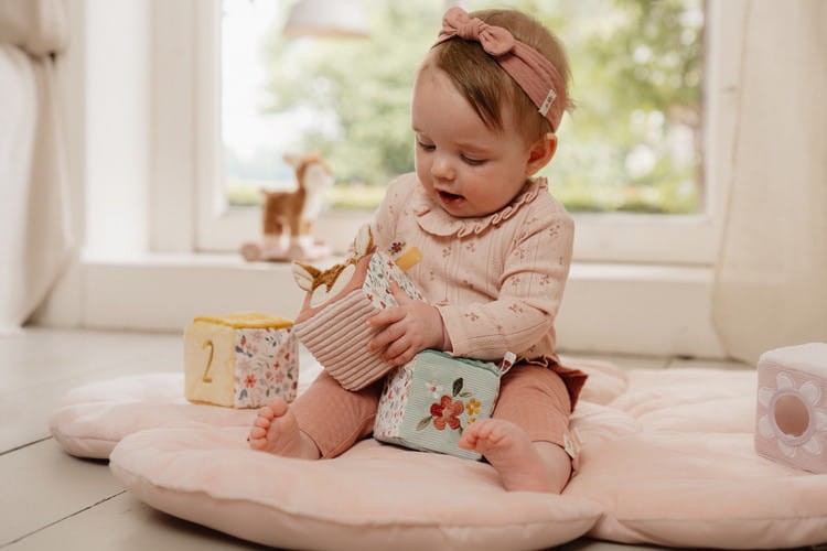 Little Dutch 4 miękkie klocki Soft Cubes Fairy Garden