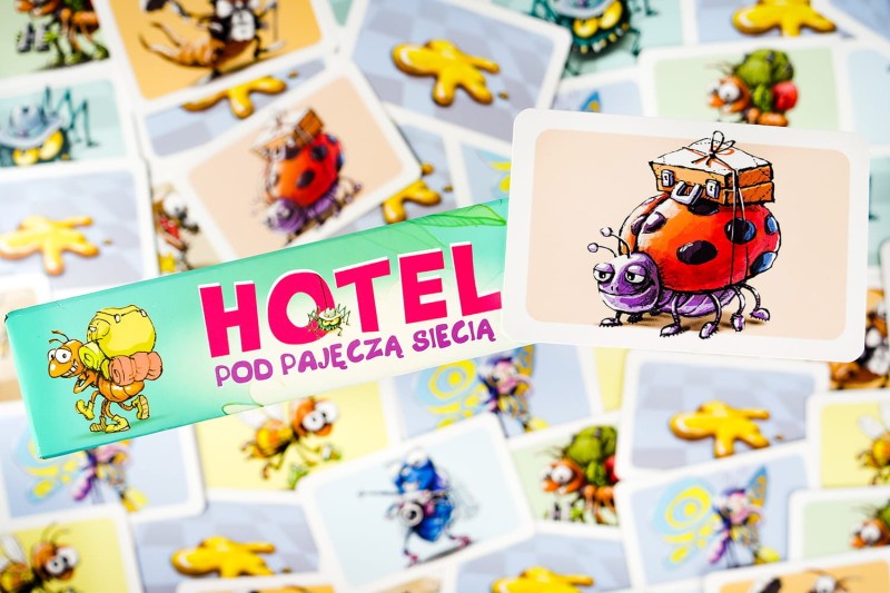 Hotel Pod Pajęczą Siecią. Gra o zakwaterowaniu owadów Muduko
