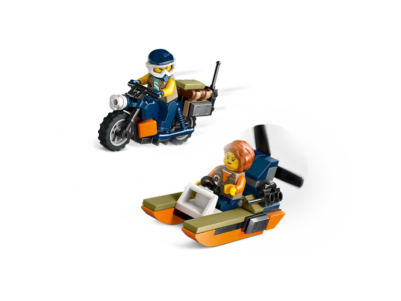 Lego 60437 Helikopter badaczy dżungli w bazie