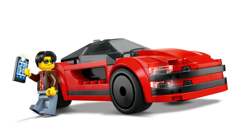 Lego City 60448 Czerwony samochód sportowy