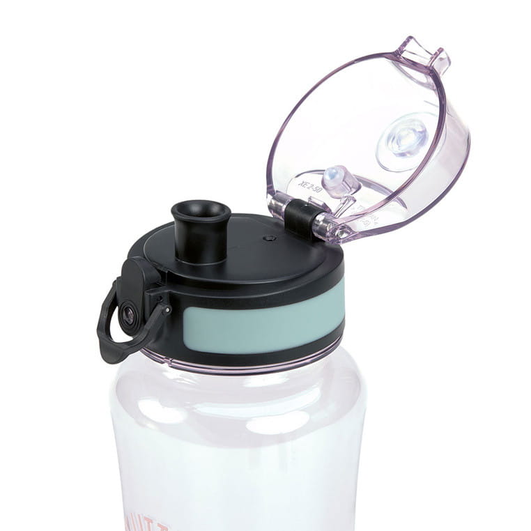 Bidon ze sportowym ustnikiem 420 ml różowy tęcza Outdoor Lassig