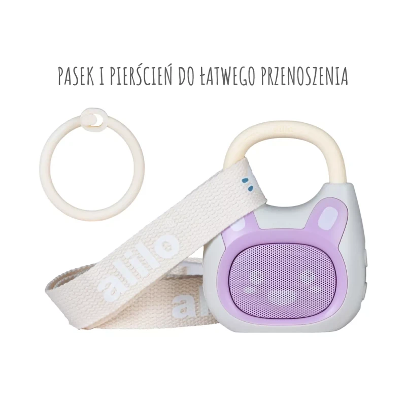 Alilo głośnik Bluetooth Pocket Bunny K1 fioletowy