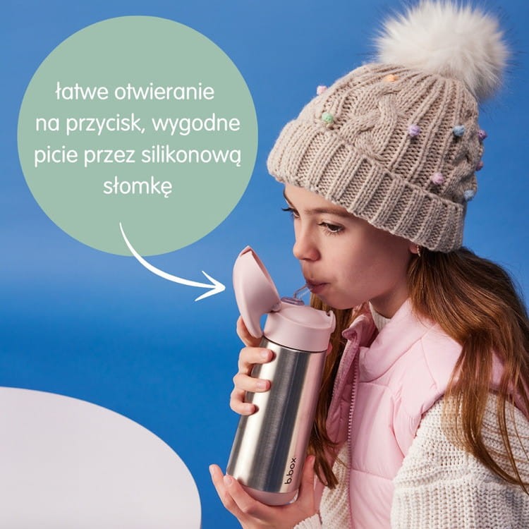 b.box Bidon Termiczny termos 500 ml Midnight