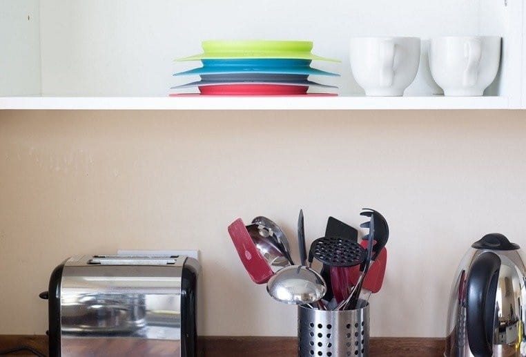 Silikonowy Talerzyk Podkładka 2w1 Niebieski Mini Mat  - ezpz