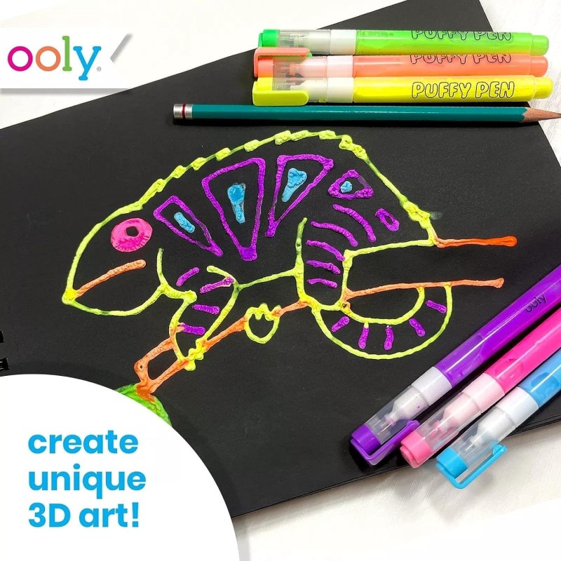 Puszyste Pisaki Efekt 3D Magic Puffy - Ooly