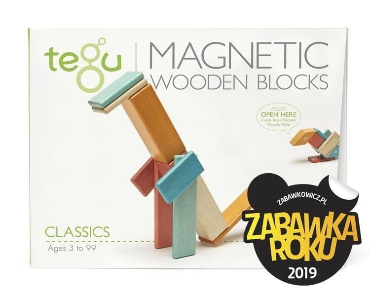 Drewniane Klocki Magnetyczne Classics Sunset - Tegu