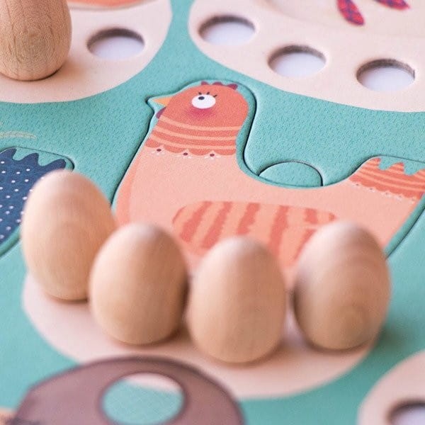 Gra planszowa Cluck, Cluck! Fox!! Puk Puk, tu lisek! - Londji