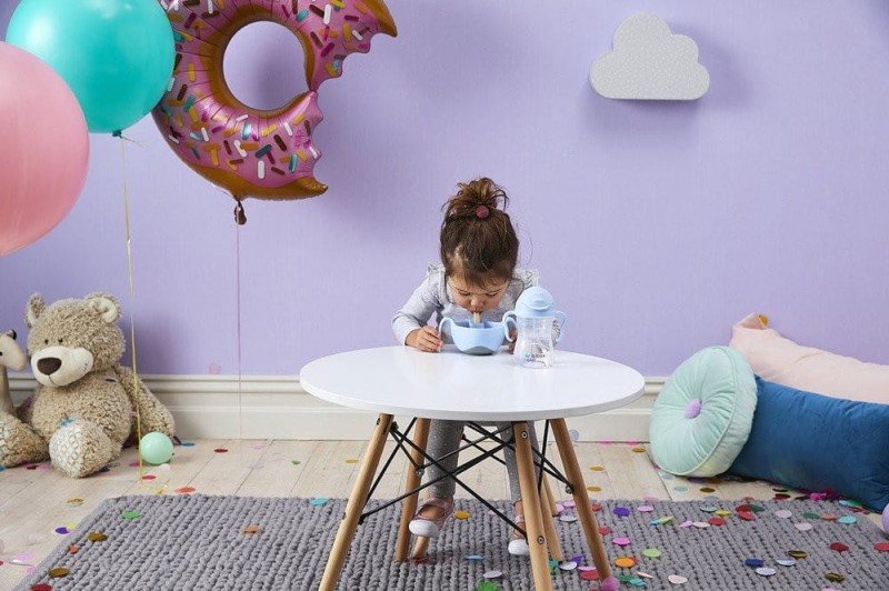 Kubek niewysypek ze słomką 3w1 Gelato Boysenberry - B.box