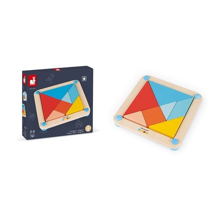 Tangram Układanka drewniana - Janod