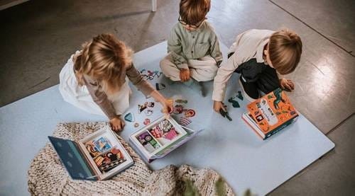 Magnetyczna Układanka Dinozaury Magnetibook - Janod