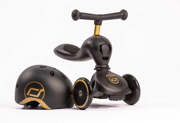 Hulajnoga Jeździk Highwaykick1 Black & Gold - Scoot & Ride