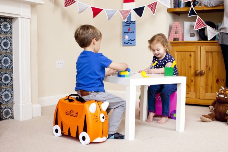 Walizka Jeździk Wóz Strażacki - Trunki