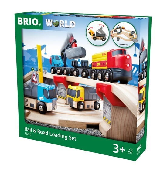 Zestaw Kolejowy do Załadunku Kamieniołom 32 el. 33210- Brio