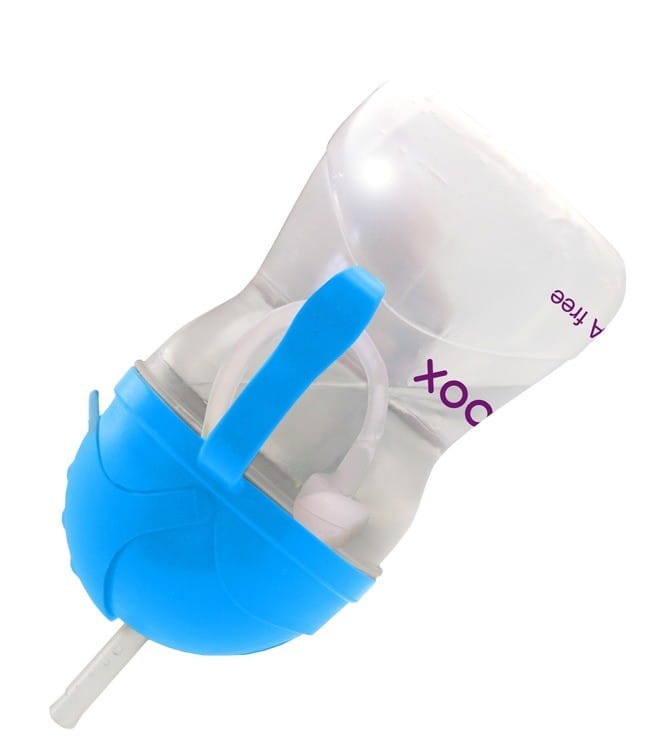 B.box NOWY innowacyjny bidon ze słomką, kubek niekapek pomarań